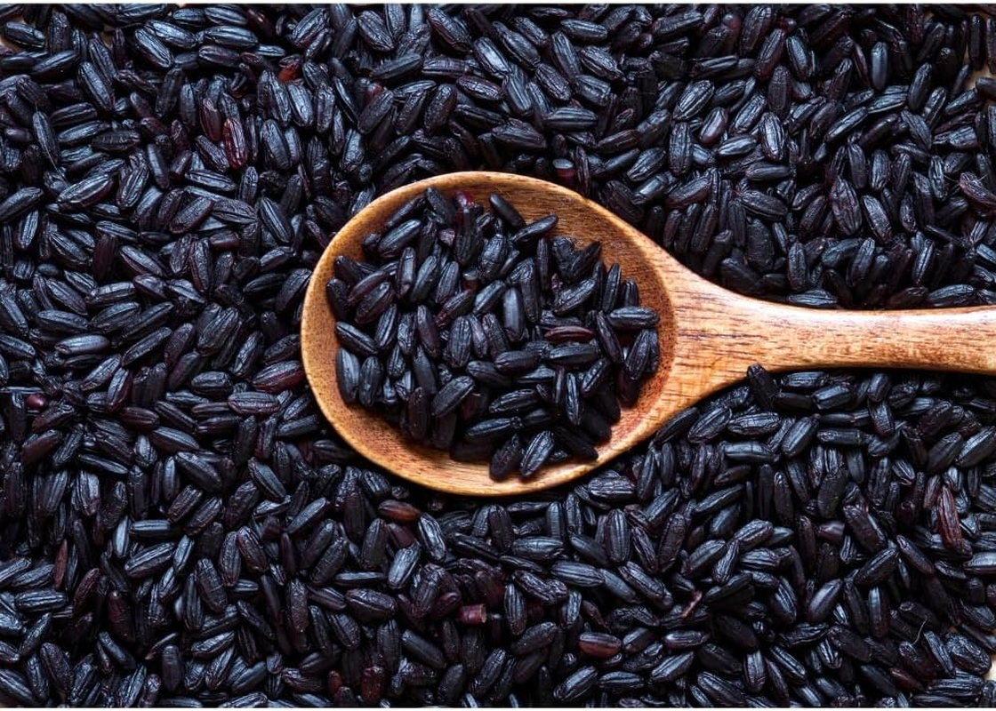 Heng Fai Black Rice | Organic Whole Grain Food Rich in Fibre and Antioxidants | Nutritious Black Rice for Healthy Meals | Supports a Balanced Diet | Ideal for Cooking Rice Dishes, Salads, and Bowls | 1Kg