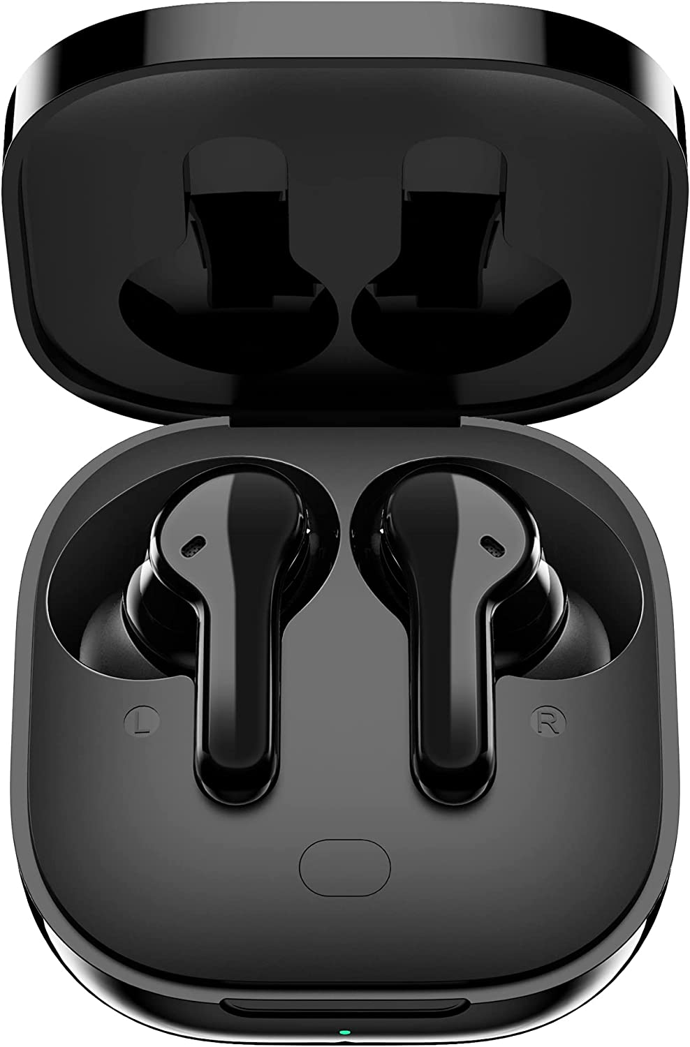 QCY T13 True Wireless Earbuds Bluetooth 5.1 Headphones Touch Control with Charging Case Waterproof Stereo Earphones In-Ear Built-In Mic Headset 40H Playtime (Black)