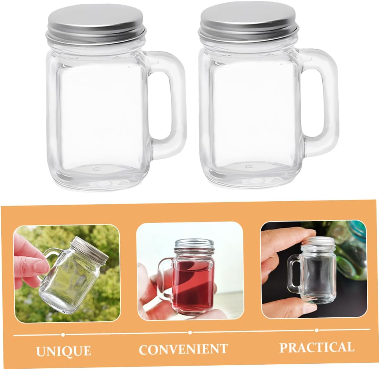16Pcs Glass Sealed Jars Essential Oil Bottles for Perfume Sample Makeup Airtight Storage image number 6