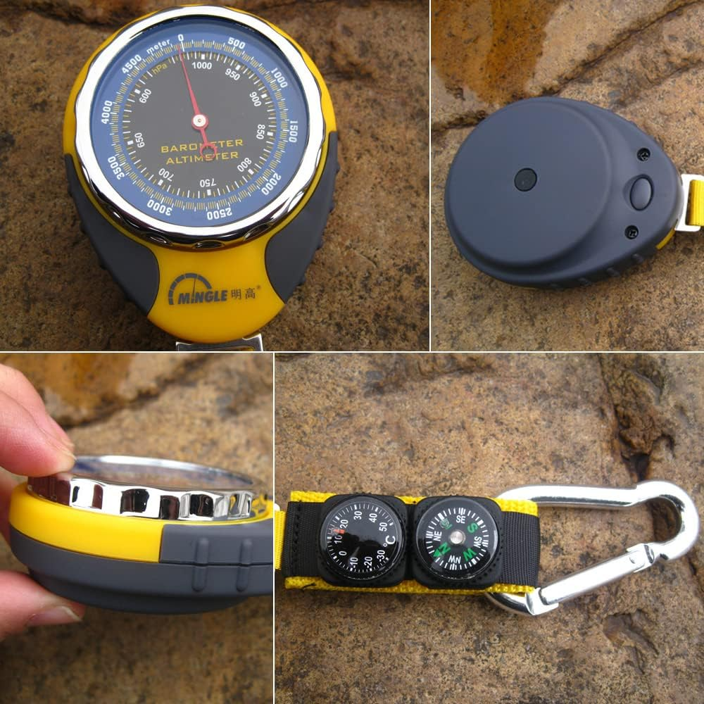 REFENG Portable Multi Functional Digital Altimeter Barometer for Outdoor Camping Hiking Climbing image number 2