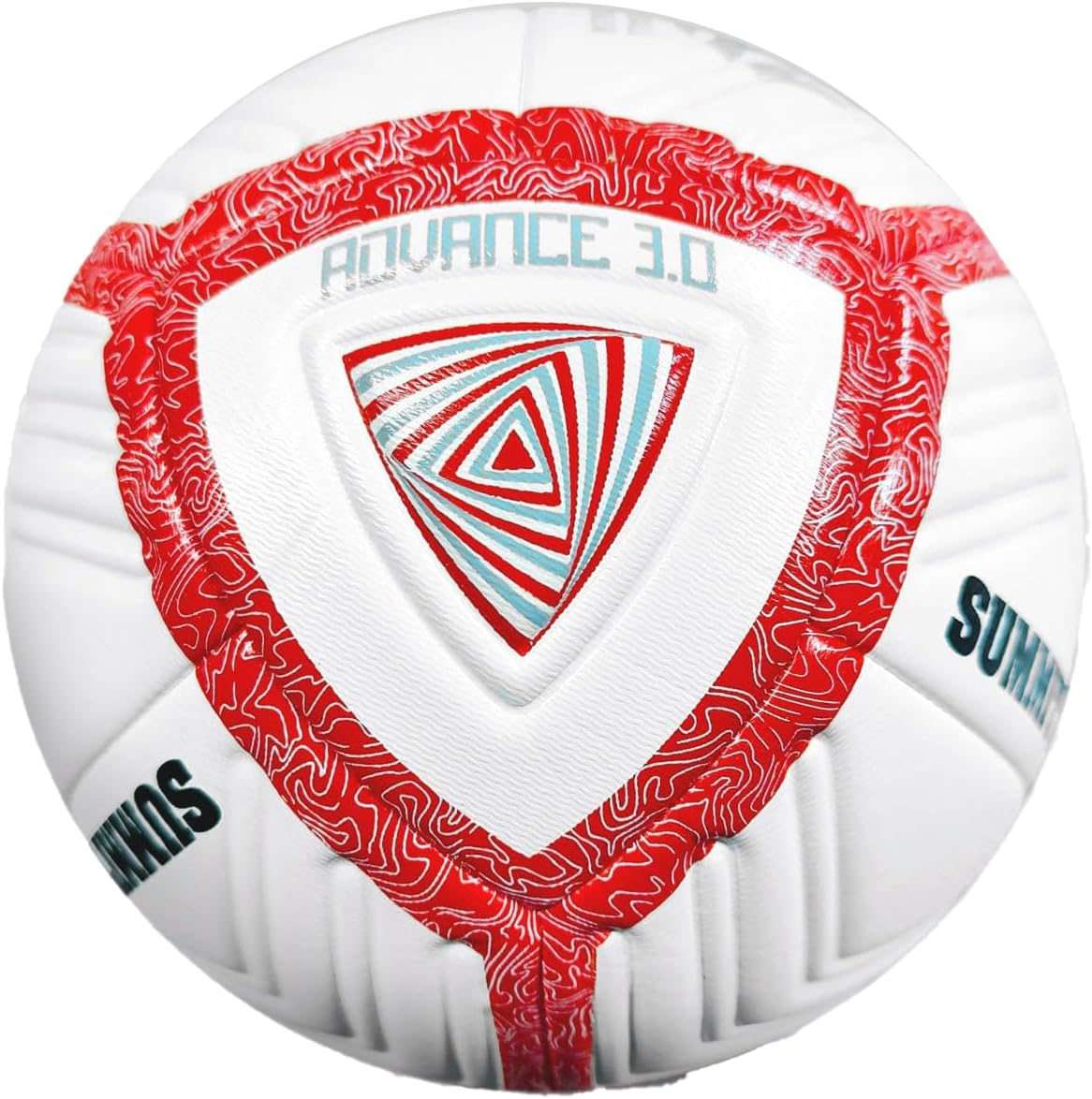 Summit FFA Advance 3.0 Soccer Ball &ndash; Textured TPU Outer, Micro Machine Stitched, Low Water Uptake, All-Purpose Durable Training Ball for Juniors or Club-Level Practice Matches &ndash; Size 3 image number 1