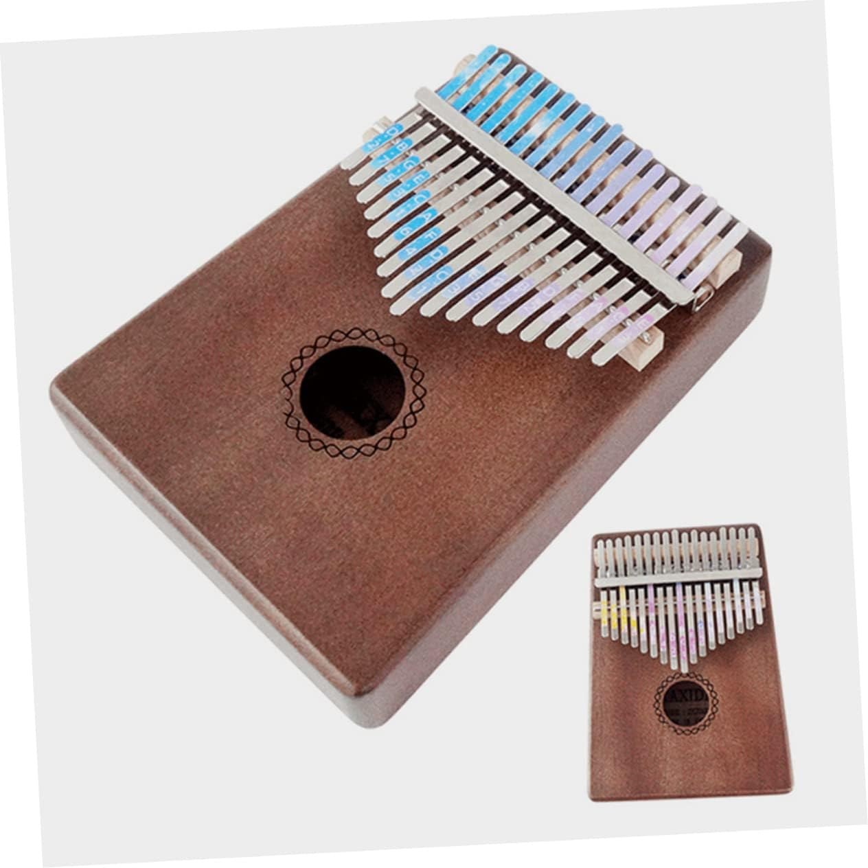 SUPVOX 4Pcs Kalimba Piano Note Stickers Musical Scale Sticker for Beginner Learner Key Kalimba Notes image number 6