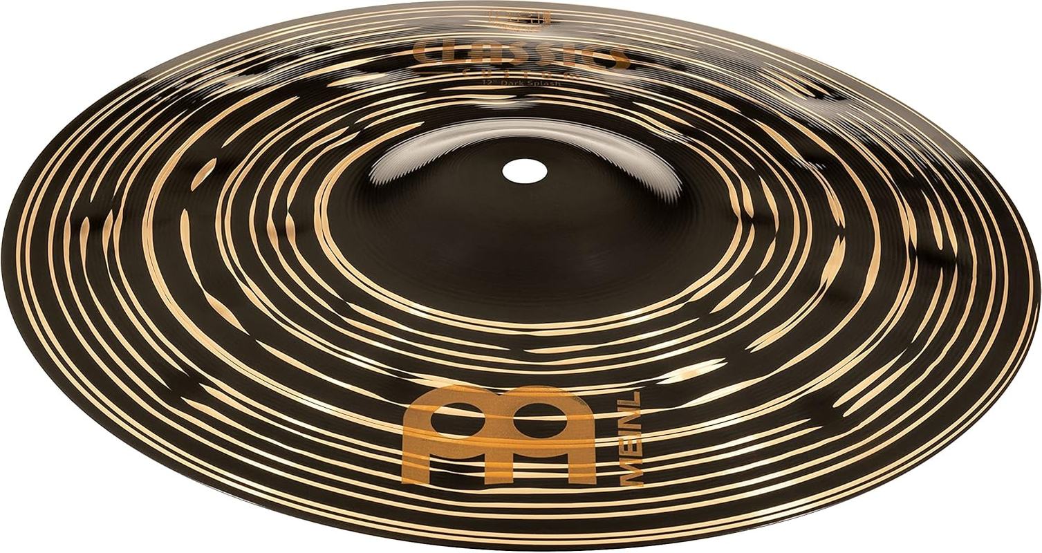 Meinl Cymbals 12" Splash Cymbal - Classics Custom Dark - MADE in GERMANY (CC12DAS) image number 1