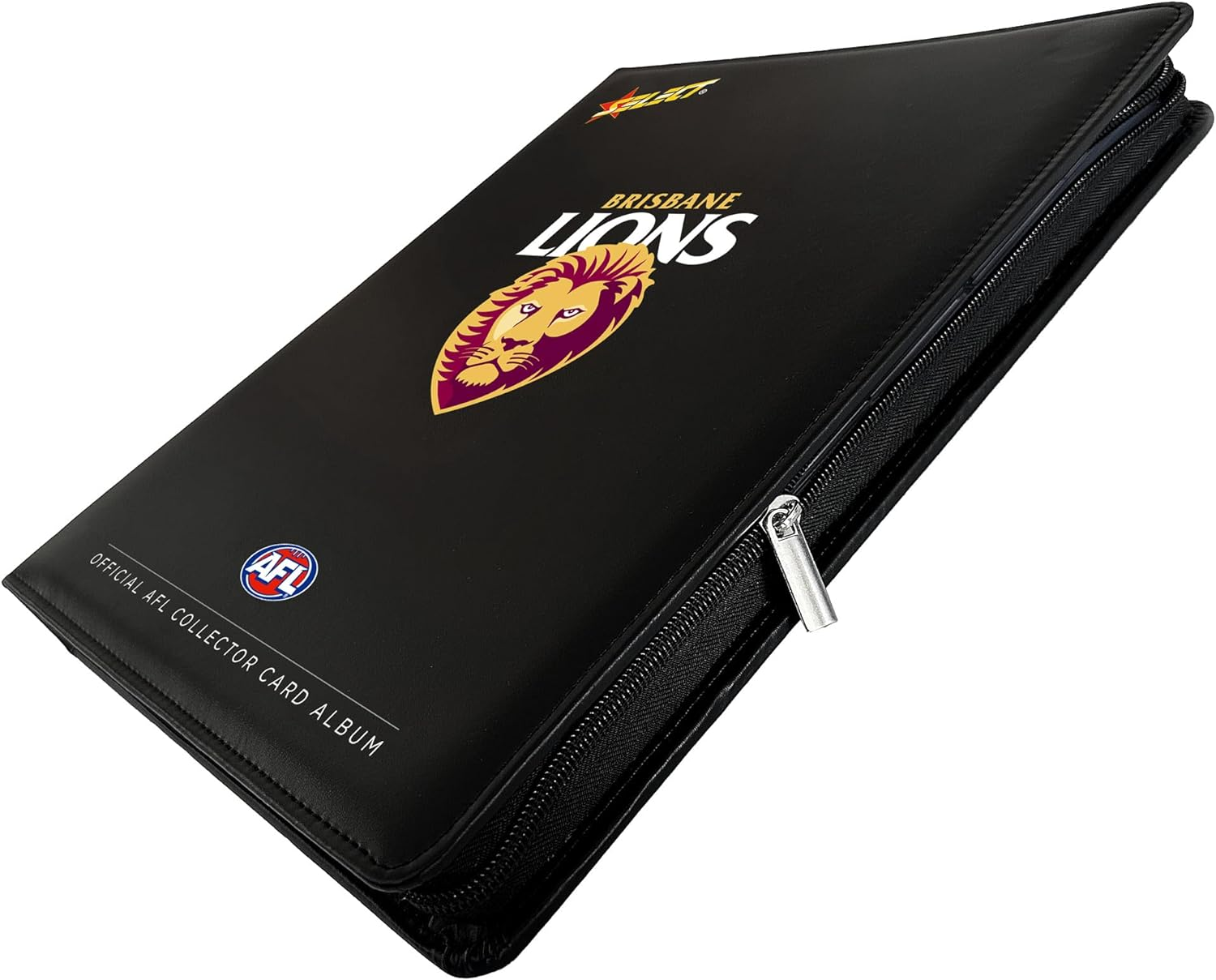 Official AFL Premiers Brisbane Lions Collector Card Album with Card Pages Included Limited Edition image number 1
