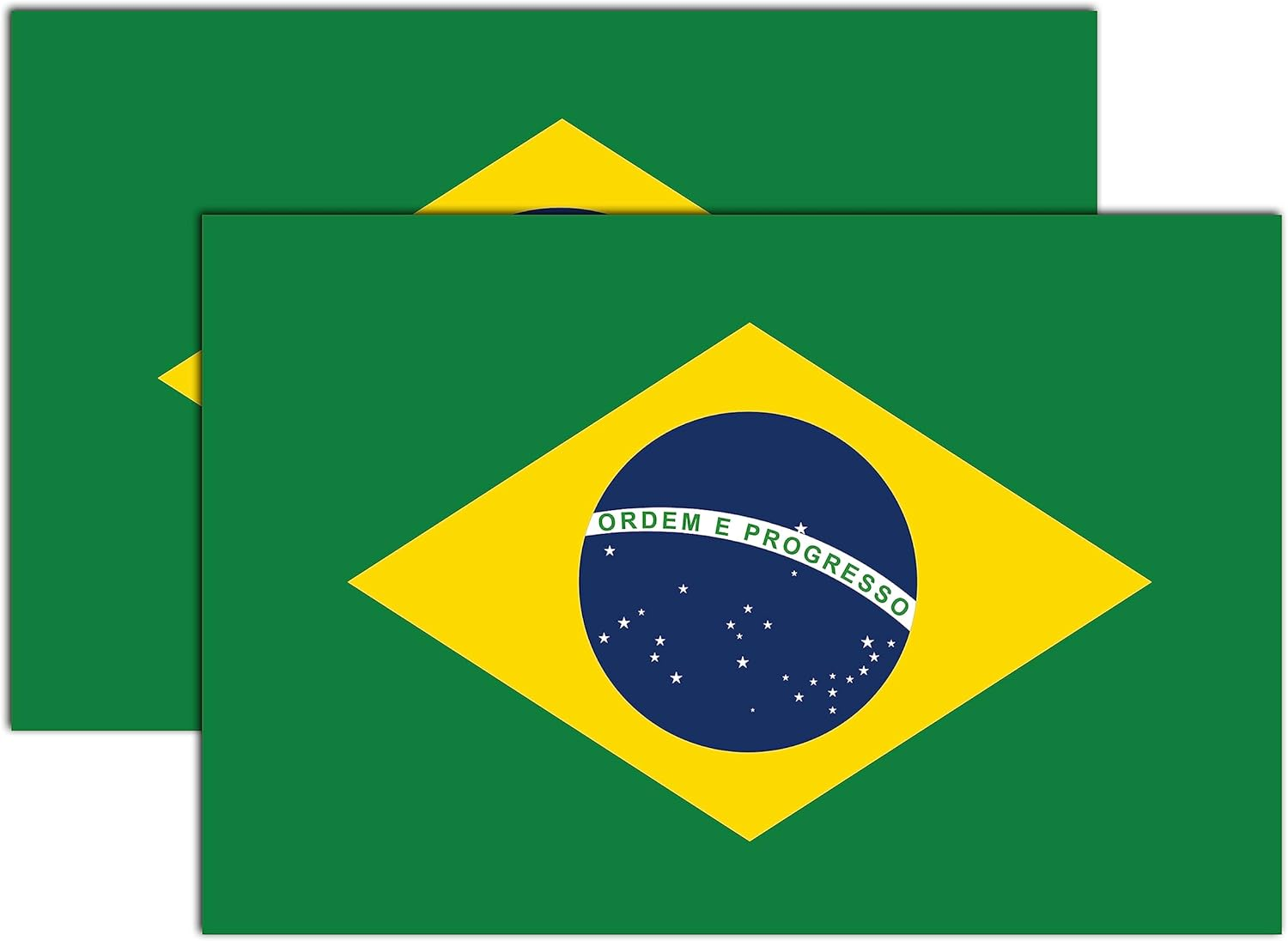 GEEKBEAR National Flag Car Magnet (Australia, 2 Pack) - Reflective Waterproof Durable Magnetic Sign - 6 X 4 In&hellip;