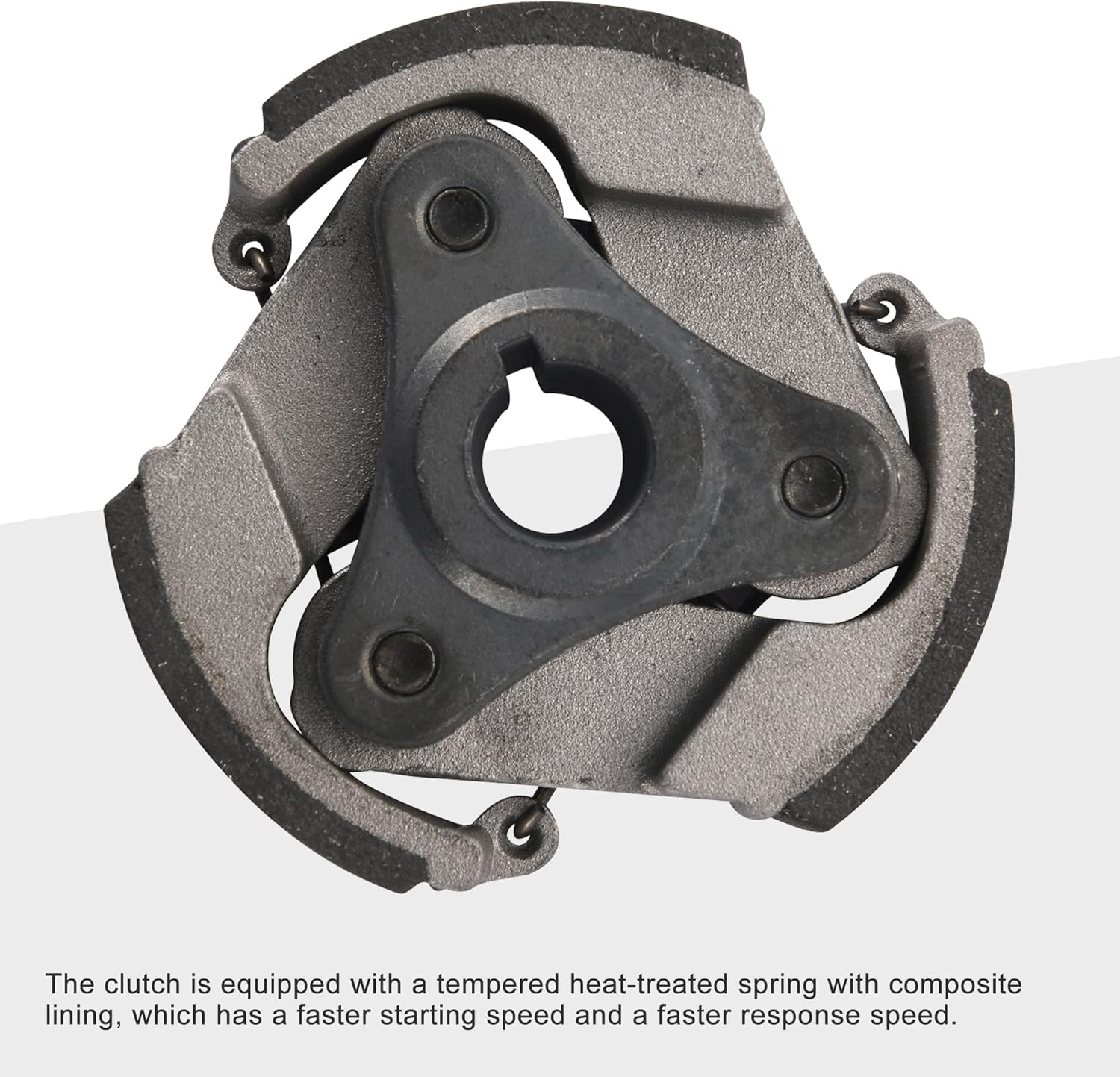 GOOFIT 6 Teeth Gearbox Heavy Clutch Pad Replacement for 2 Stroke 47Cc 49Cc 50Cc 53Cc Pocket Coolster Mini Dirt Bike Crosser ATV Quad image number 2