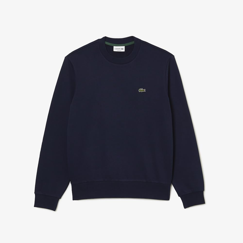 Lacoste Men'S Non Brushed Crew Neck Sweat, Navy, Small image number 2