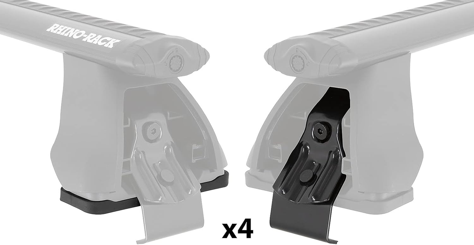 Rhino-Rack'S DK519 2500 Multi Fit Roof Rack Pad and Clamp Kit (Set of 4) image number 1
