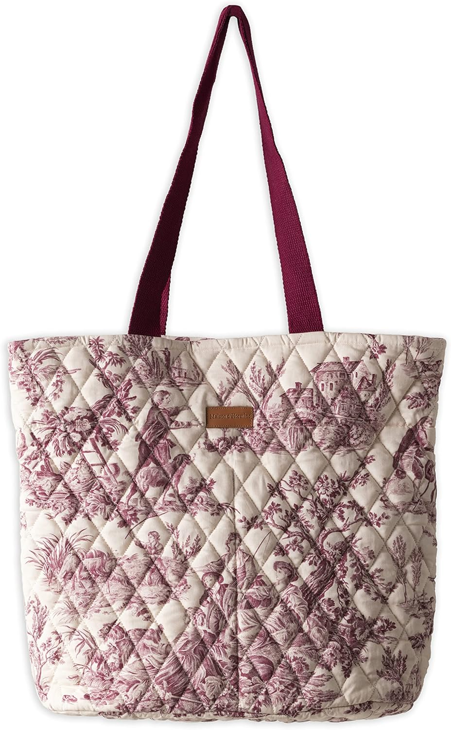 Maison D' Hermine 100% Cotton Shoulder Bag Casual Work Bag for Women Large Capacity Bags for Shopping Travel Beach Gym