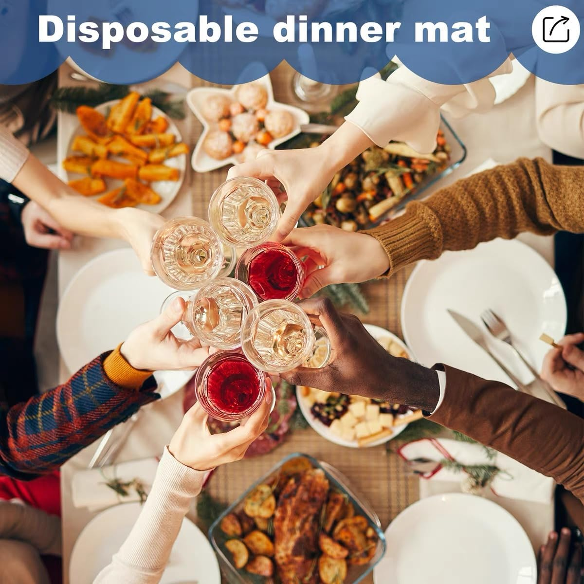 Roll of Paper for Kids Art-White Butcher Paper Roll-For Gift Wrapping, Children'S Art, Handmade, Children'S Creation (10M) image number 4