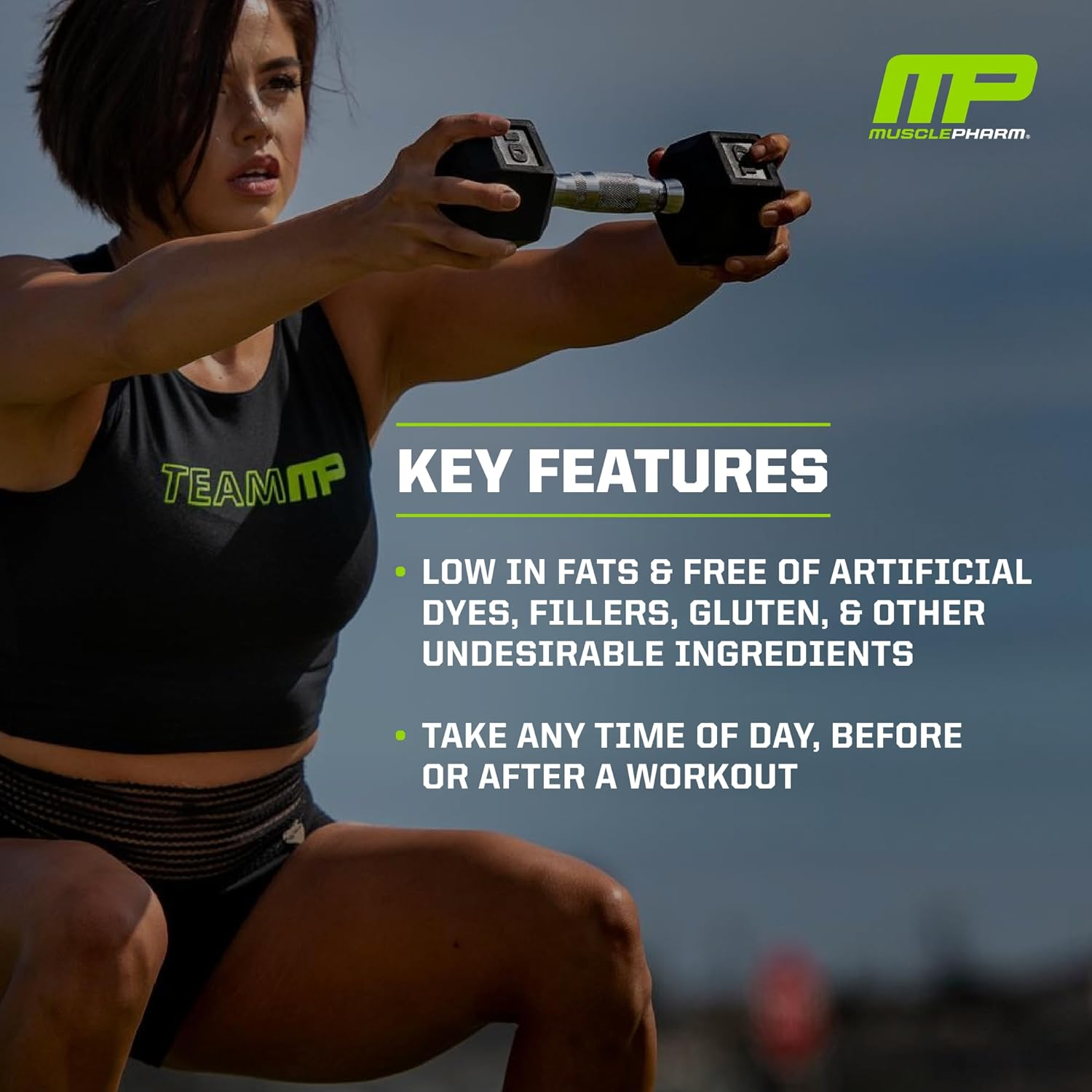 Musclepharm Combat 100% Whey Protein Powder, Strawberry, 5 Pound image number 1