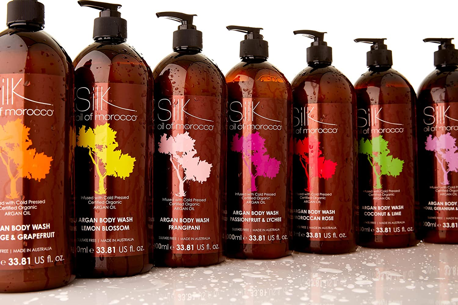 Silk Oil of Morocco Argan Vegan Coconut and Lime Body Wash 375 Ml image number 2