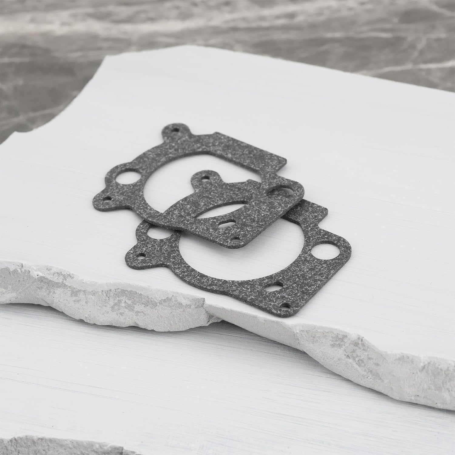 LT Easiyl 16Pcs Air Cleaner Gasket Carburettor Gasket Air Filter Gasket Replace Part 691894 273364 Compatible with Briggs & Stratton Engine image number 1