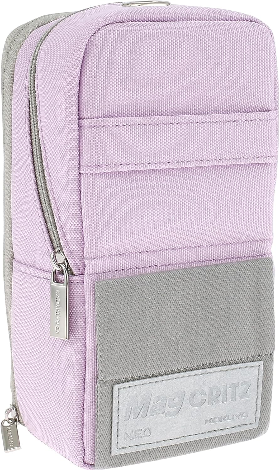 Standing Pencil Case Large Capacity Pen Bag, Pen Pouch Pencil Holder Stationery Organizer, Polyester Pencil Bag Storage Box Desk Organizer image number 5