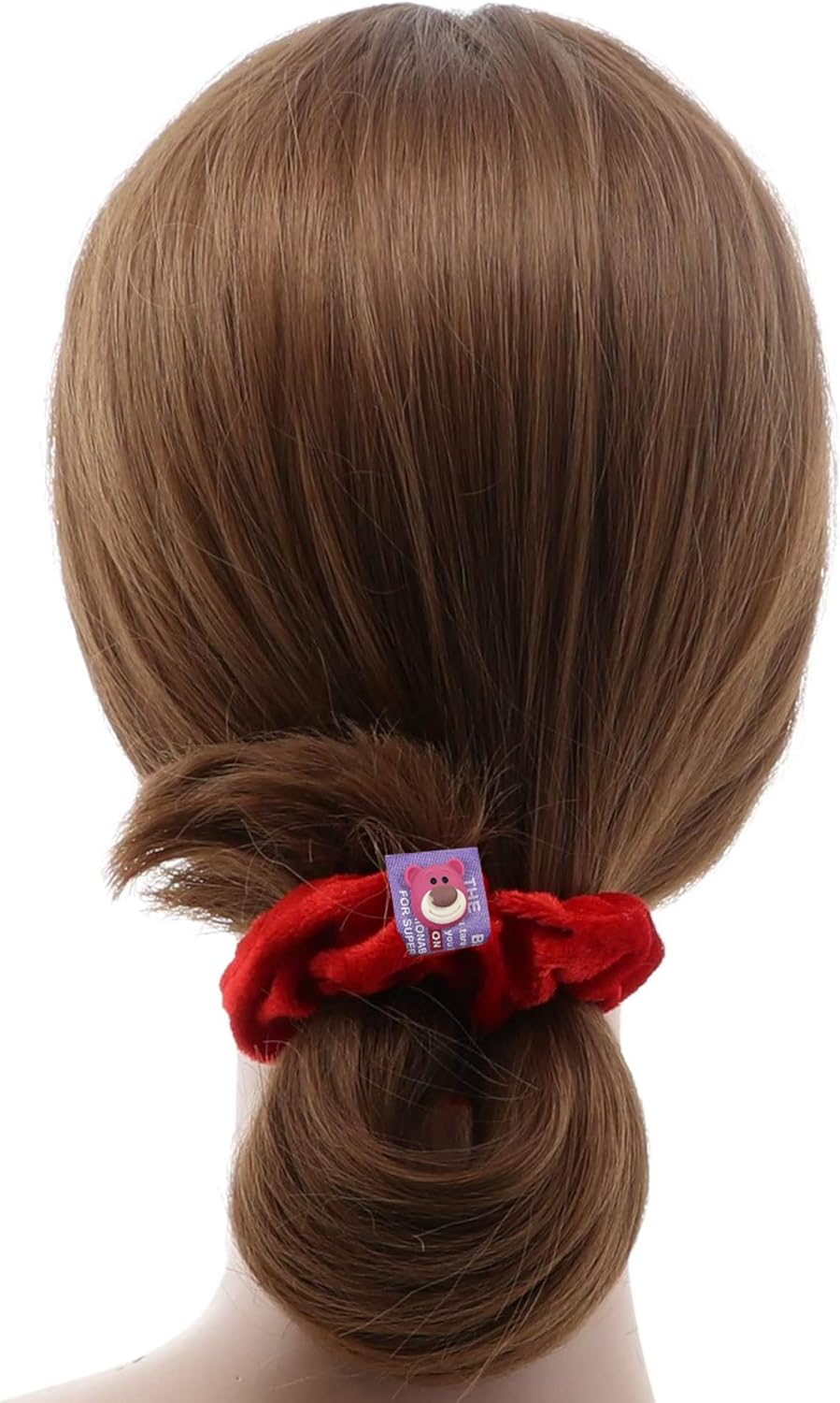 4 Hair Scrunchies Large Size Hair Bands Cute Rope Elastic Ties for Girls Women Bracelet Ponytail Holder Hair Accessories image number 3