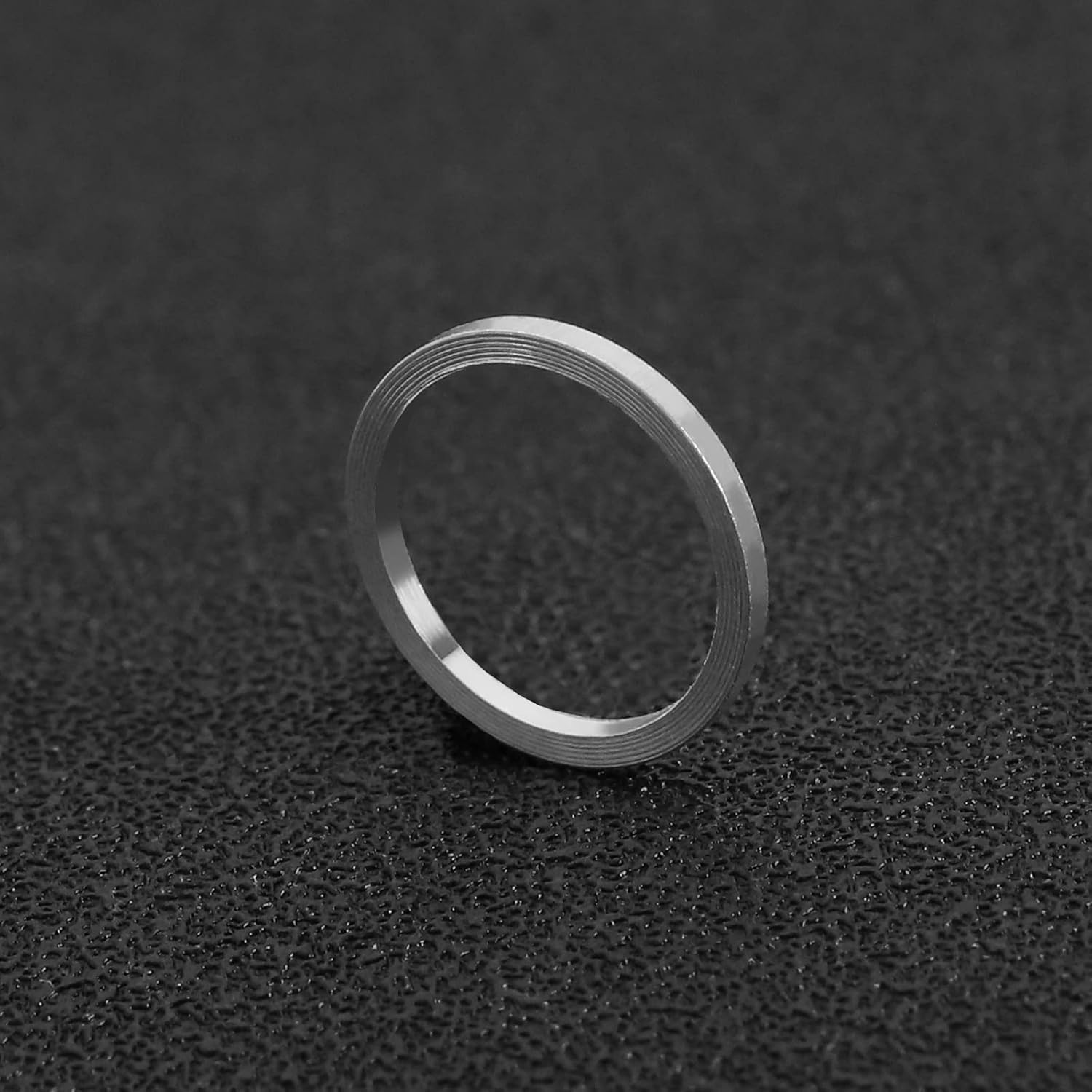 Ecsing 10PCS Bicycle Chainring Bolt Spacers Washer Aluminum Alloy Double Ring to Single Gasket for Bike Headset Chainwheel Chainring 10Mm Inner Diameter image number 1