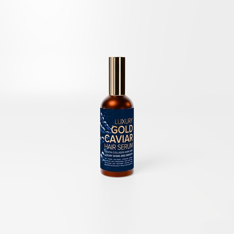 Klara Cosmetics Luxury Gold Caviar Hair Collection Set of 2 Oil and Mask image number 1