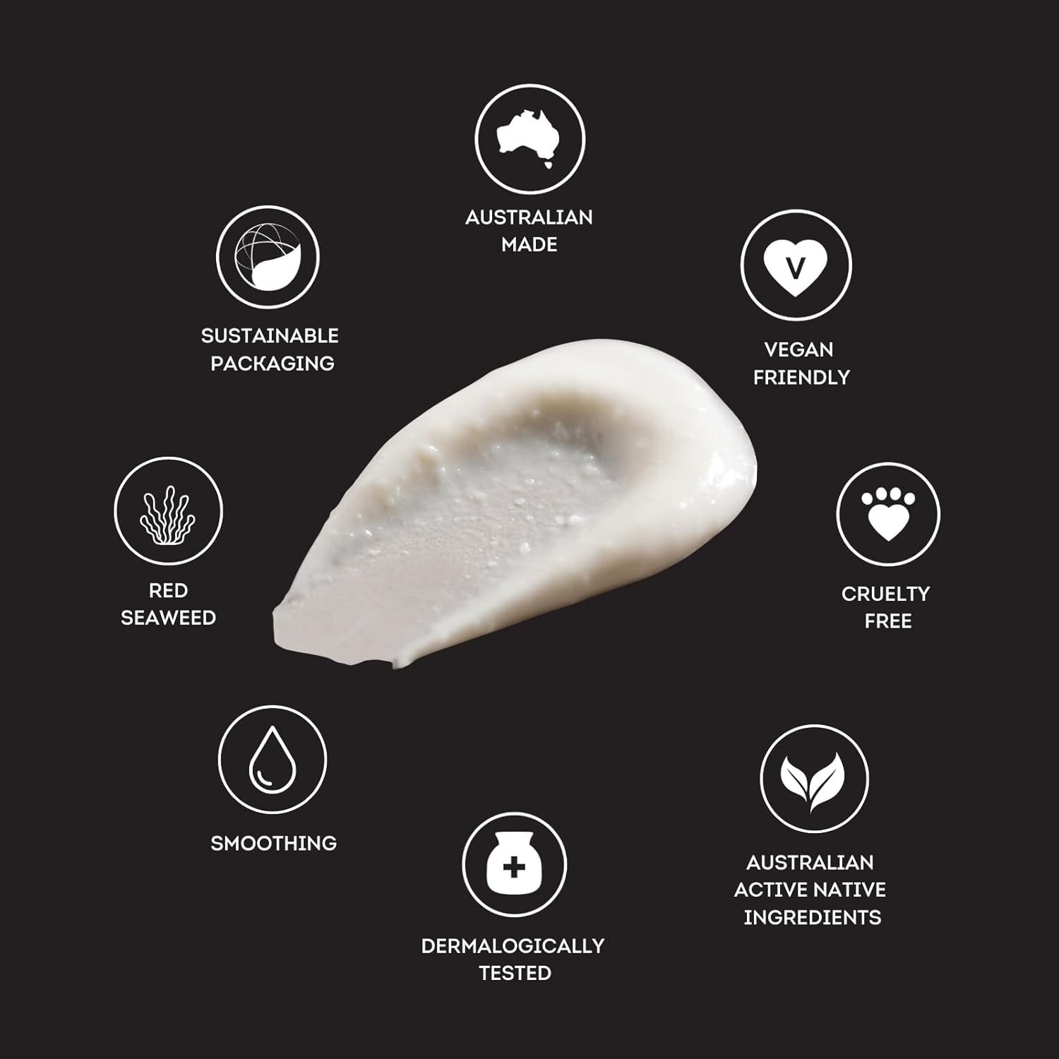 Ocean Road White Body Scrub 200Ml &ndash; Gentle Exfoliating Scrub with Detoxifying Red Seaweed & Antioxidant Australian Botanicals &ndash; Ethically Sourced, Vegan, Sustainable Skincare for Smooth, Youthful Skin image number 3