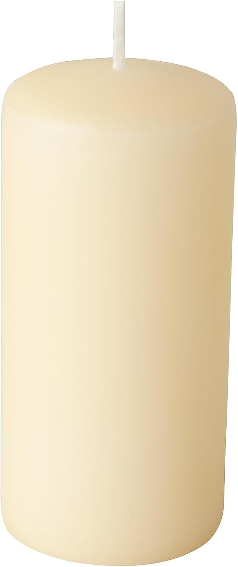 PAPSTAR 17981 Pillar Candles &Oslash; 50 X 100 Mm &ndash; Pack of 8 &ndash; Cream image number 1