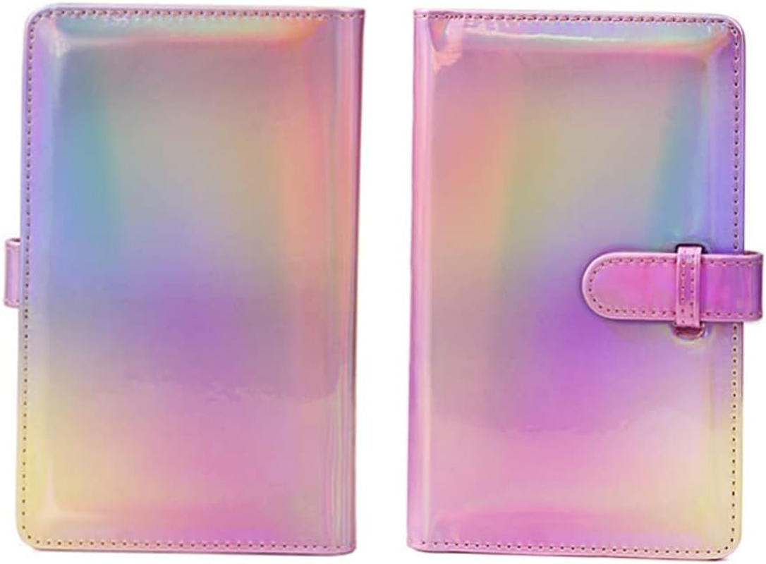 96 Sheet Commemorative Book for Memory Pictures Album Stylish DIY Photo Album Dazzle Pink for Home Decor and Special Occasions image number 4