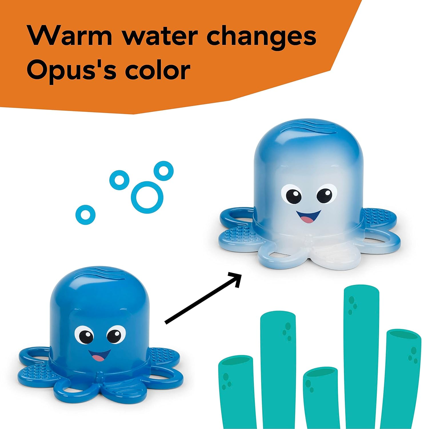 Baby Einstein Ocean Explorers Opus&rsquo;S Stack & Stream Sensory Stacking Cups, Ages 3 Months and Up image number 3