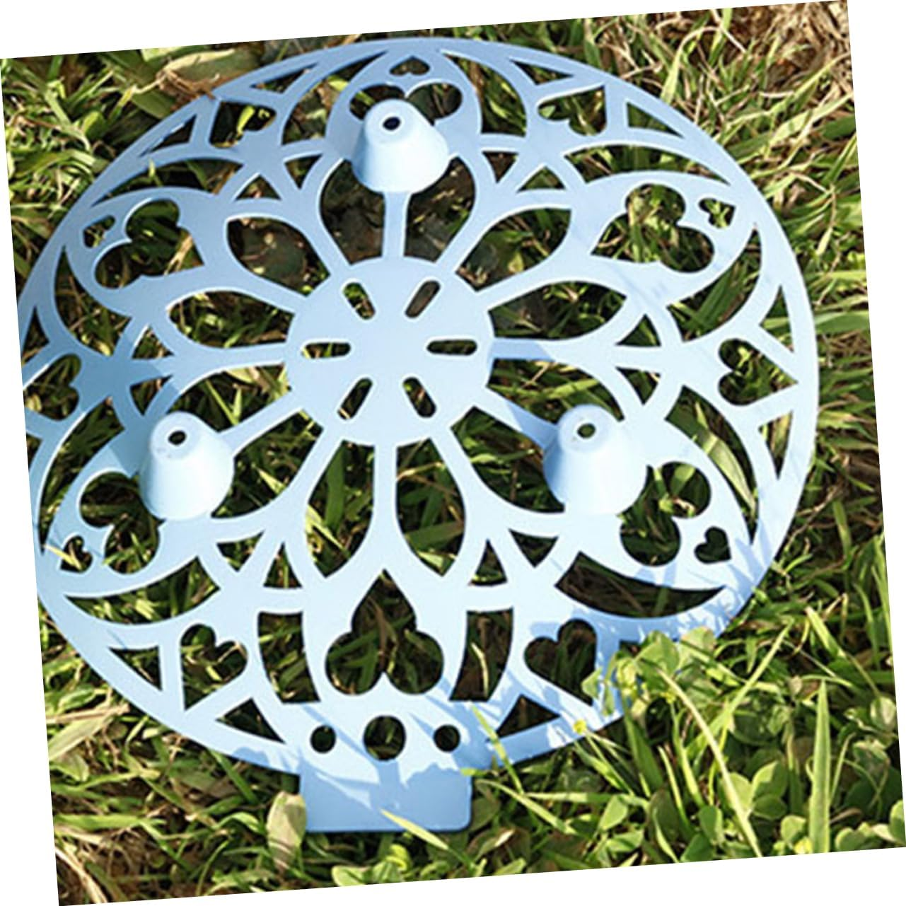 GANAZONO 3Pcs Plastic Watermelon Planting Tray for Fruit Storage Gardening Tray for Melon Support for Garden Supplies Needs Random Color