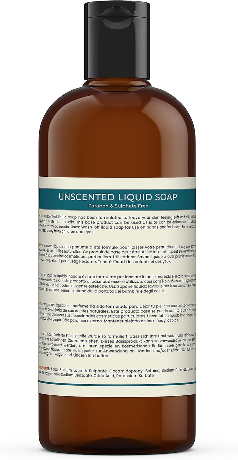 Liquid Soap Base Unscented 1Kg image number 1