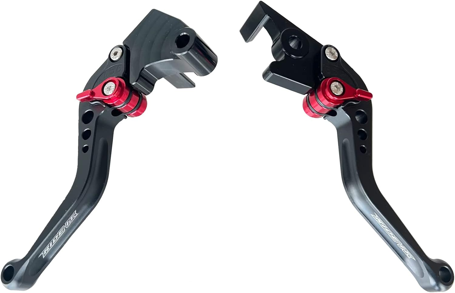 Short Brake Clutch Levers for Kawasaki NINJA 250R 08-12, NINJA300R Abs 13-18,NINJA 400R 2018,Z300 15-18,Z250/SL 16-17,Z125 Pro 2017-2018,KLX125/D-TRACKER125 10-16,KLX250/D-TRACKER 08-16 Kawasaki Ninja250/300R Z250/300 Z125 Pro KLX Black