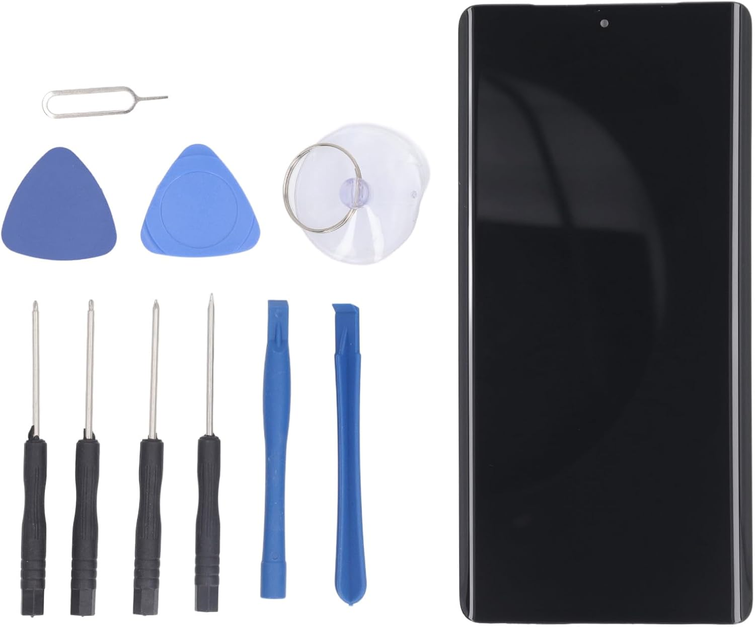 OLED for Pixel 7 Pro, LCD Screen Replacement for Pixel 7 Pro, LCD Display Touch Screen Digitizer Full Assembly with Repair Tool, with Frame, Tested before Shipping