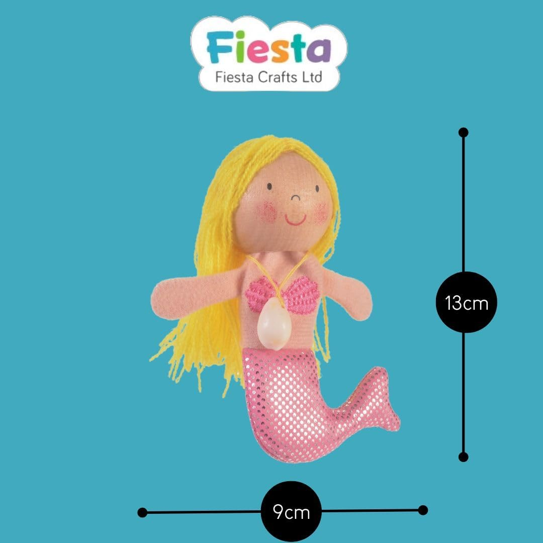 Fiesta Gold Range Finger Puppet Mermaid image number 3