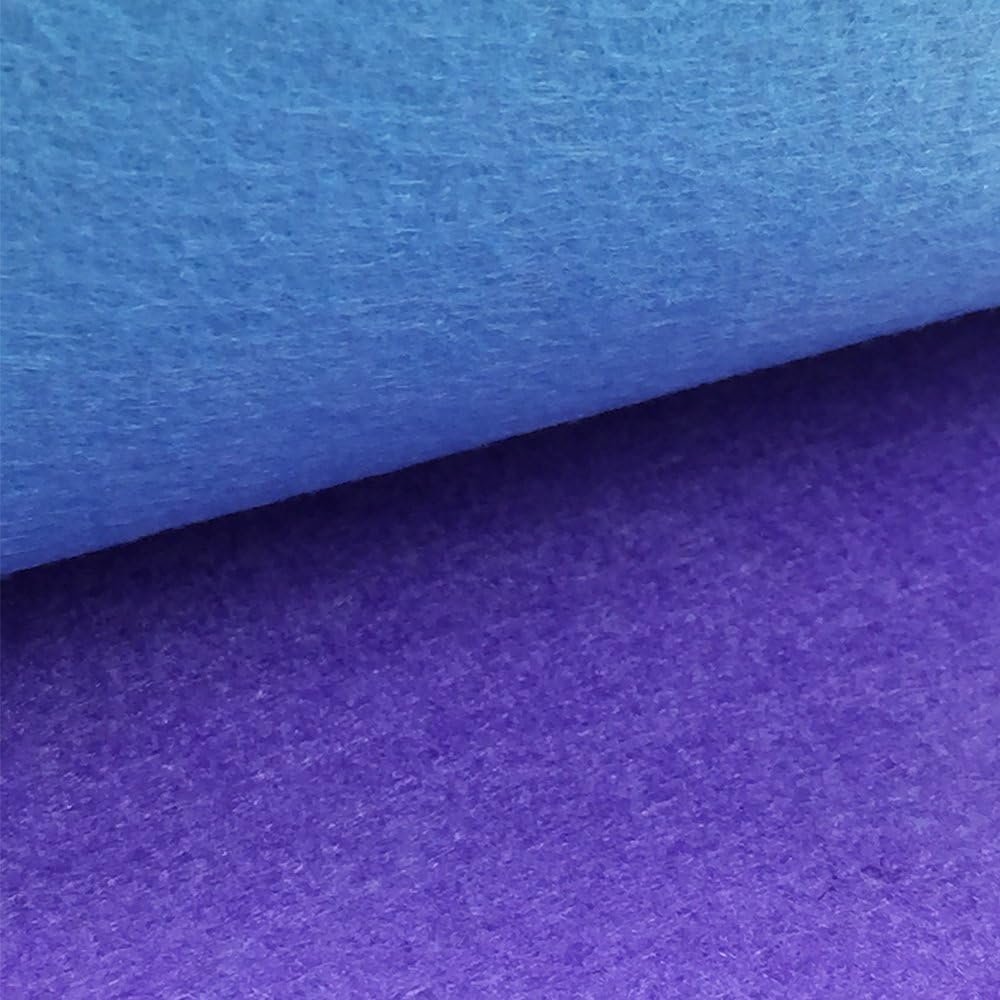 BIGCOW Felt Fabric Sheets, 40 Pieces, 30X30 Cm, Assorted Colours, 1Mm Thick