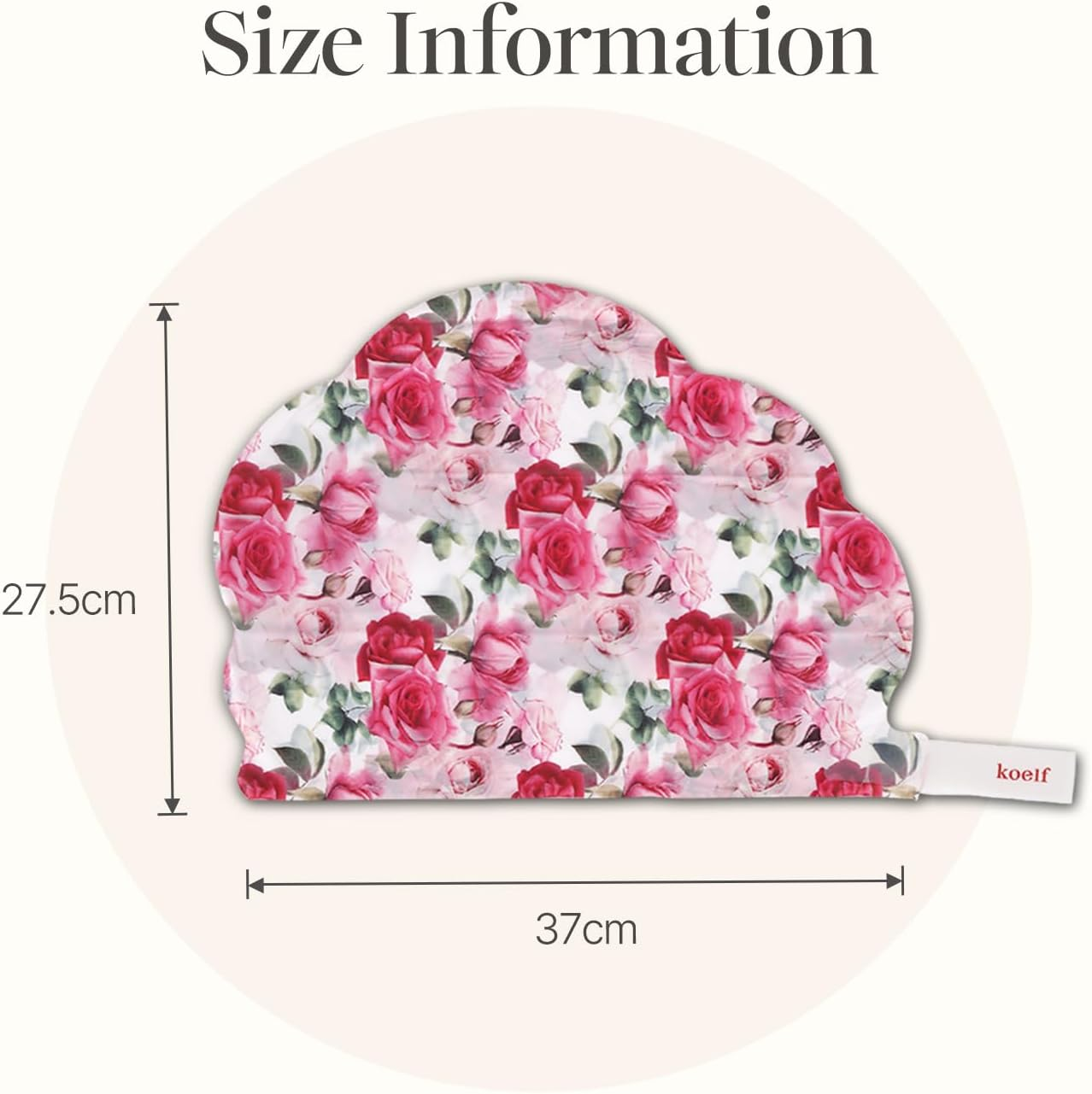 Rose Petal Satin Hair Mask - Intensive Nourishing & Repairing Cap Mask for Silky, Moisturizing Hair, Strengthens Scalp, Rose Essence Treatment (5Ea) image number 6