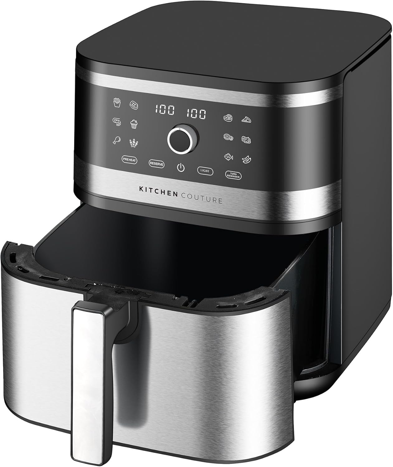 Kitchen Couture 8L Stainless Air Fryer image number 4