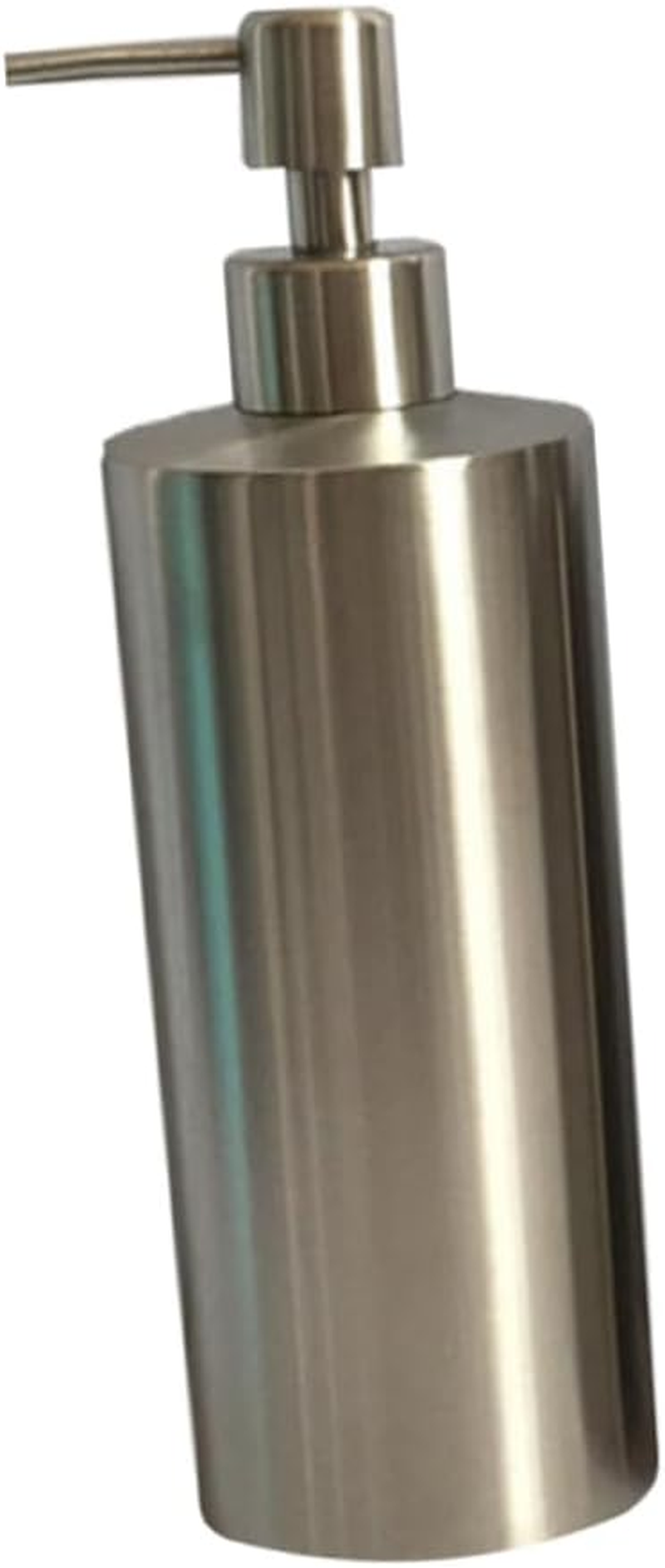 BESTOYARD Stainless Steel Soap Dispenser Lotion Bottle for Kitchen Bathroom Soap Pump Silver and Material