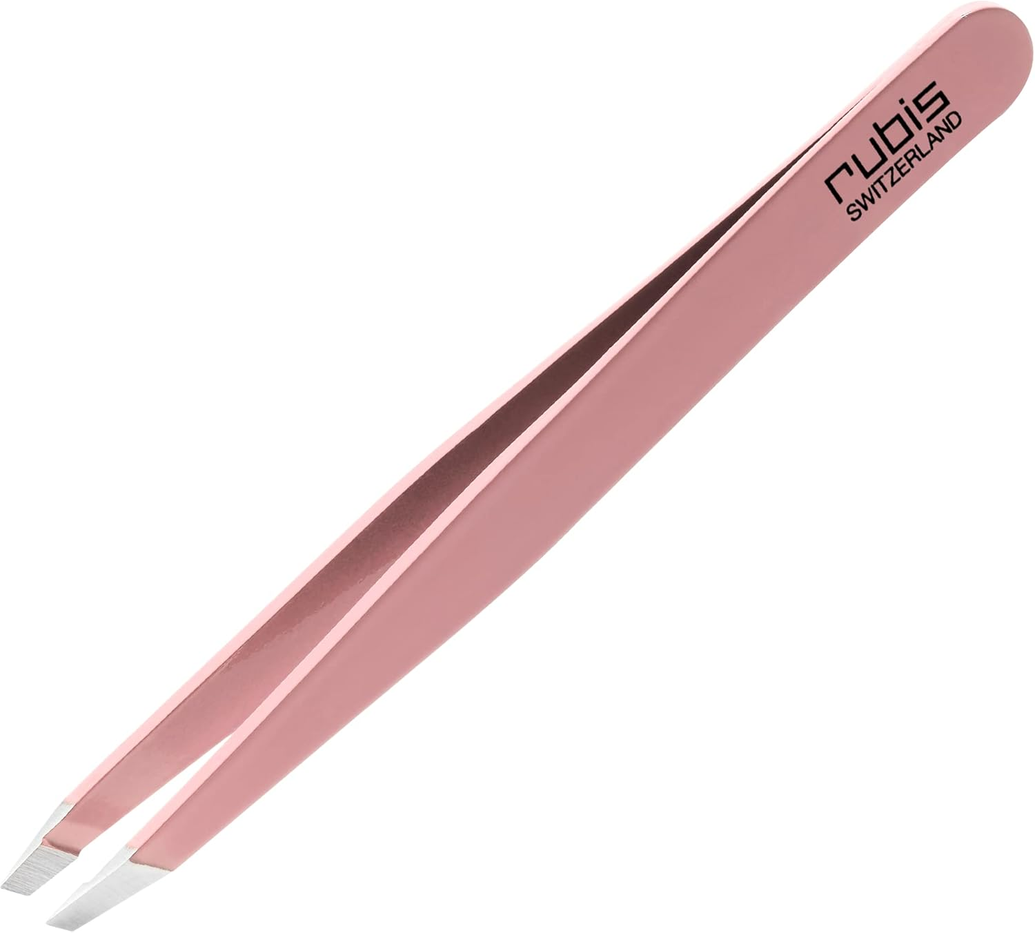 Rubis Classic Slant Tweezer, Pink