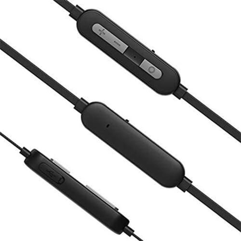 Wireless Sports Earphones, Bluetooth Headphones with Ear Hook, Sweatproof, Black, BW04