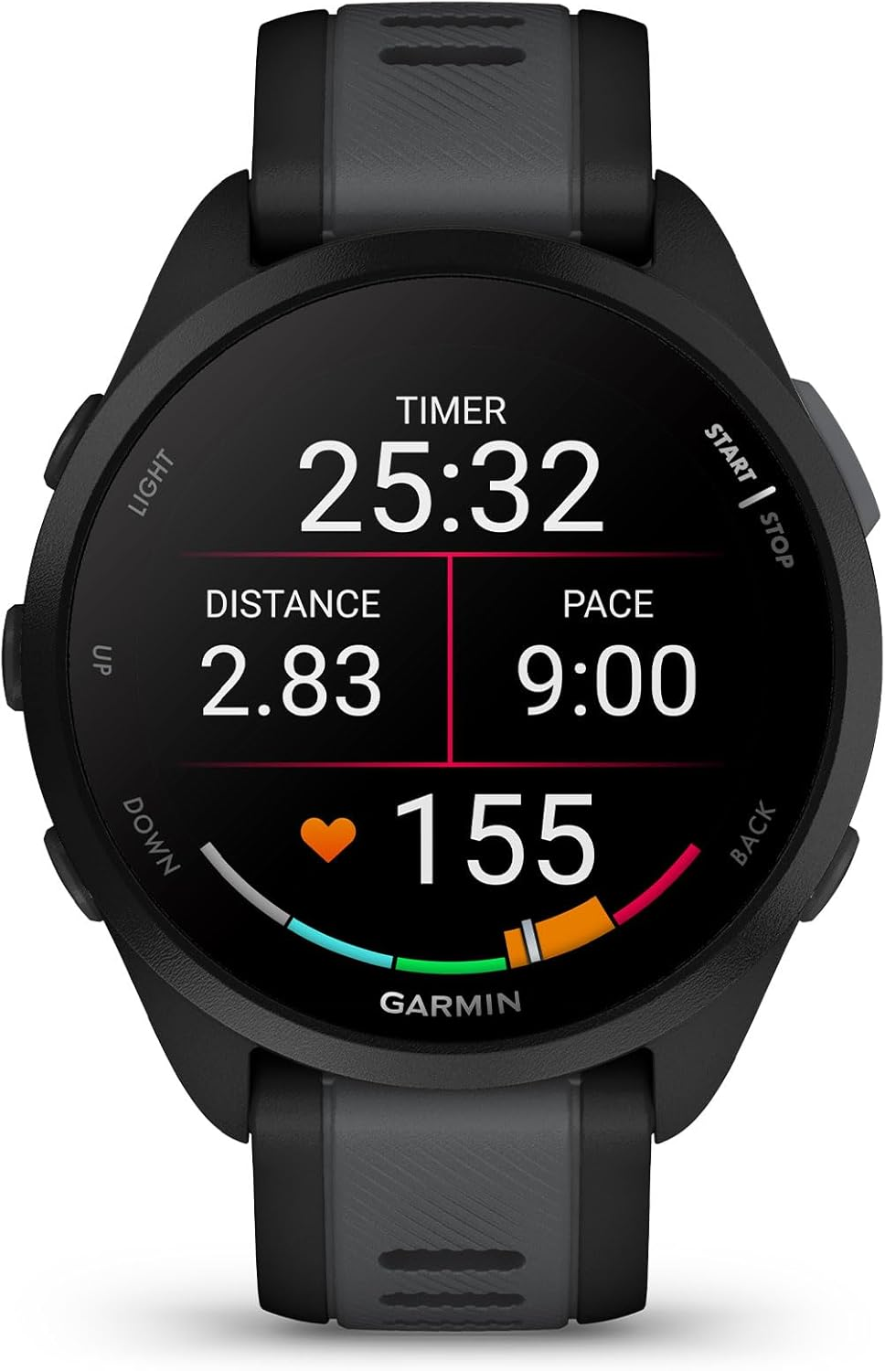 Garmin Forerunner 165 Running Smartwatch, 43 Mm, Music, Streaming App, GPS, Cardio, Vo2Max, Morning Report, HRV Status, Free Plans 5K, 10K, 21K and Marathon, Garminpay (Black) image number 4