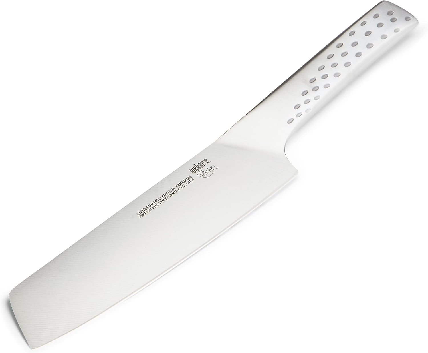 Weber Deluxe Vegetable Knife, Big, Stainless Steel, Black