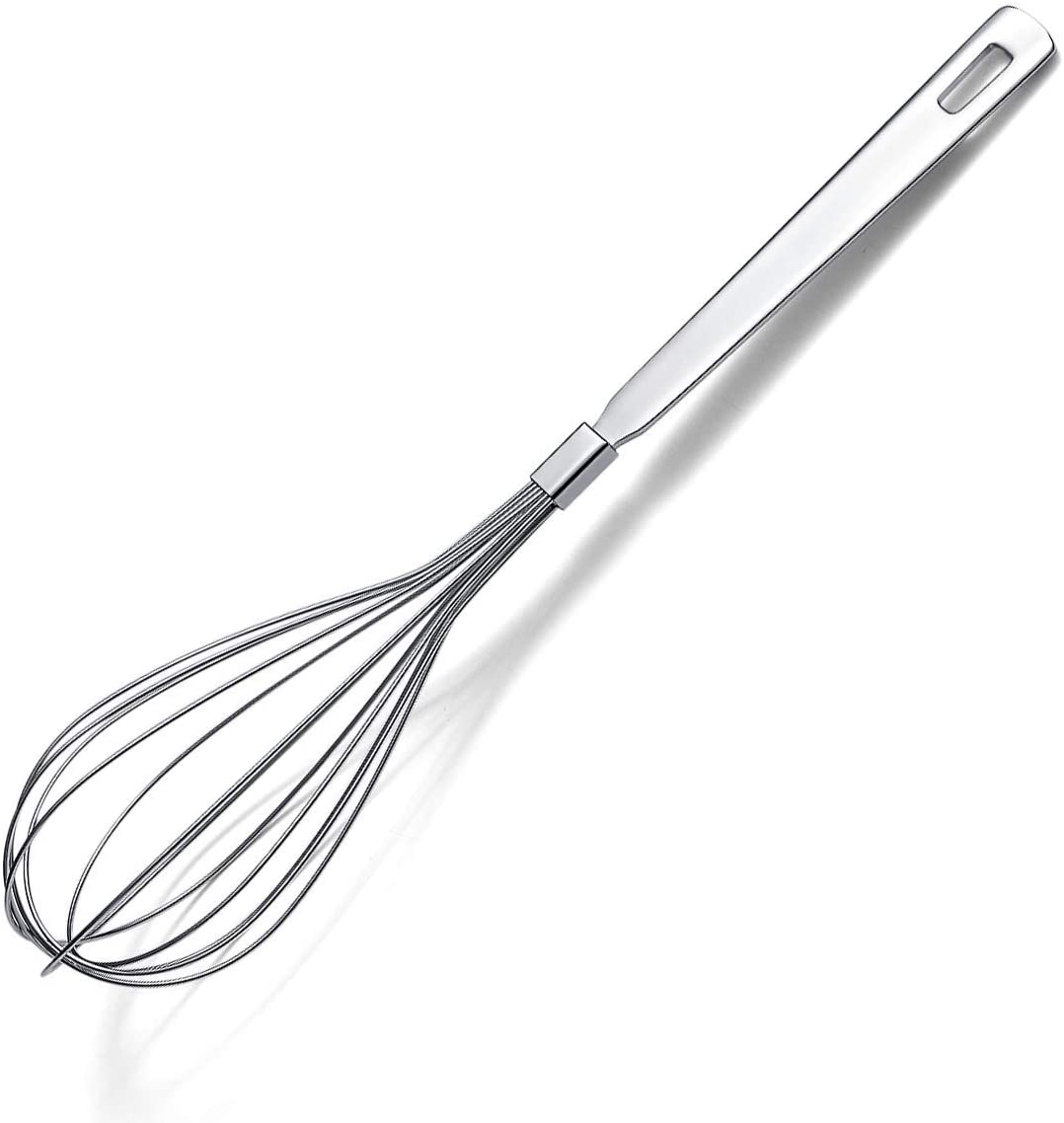 Whisk, Berglander Whisks for Cooking, Stainless Steel Balloon Whisk, Sturdy Kitchen Wire Whisk Set for Cooking, Baking, Blending, Whisking, Beating, Stirring, Dishwasher Safe, Easy to Clean image number 3