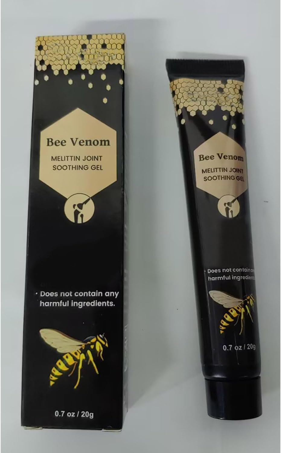 Beevenom Zealand Bee Venom Professional Gel,Bee Venom Cream New Zealand,Propolis Professional Gel Joint Cream,Soothing Provides for Neck,Waist,Back Hand Feet and Leg (3PCS)