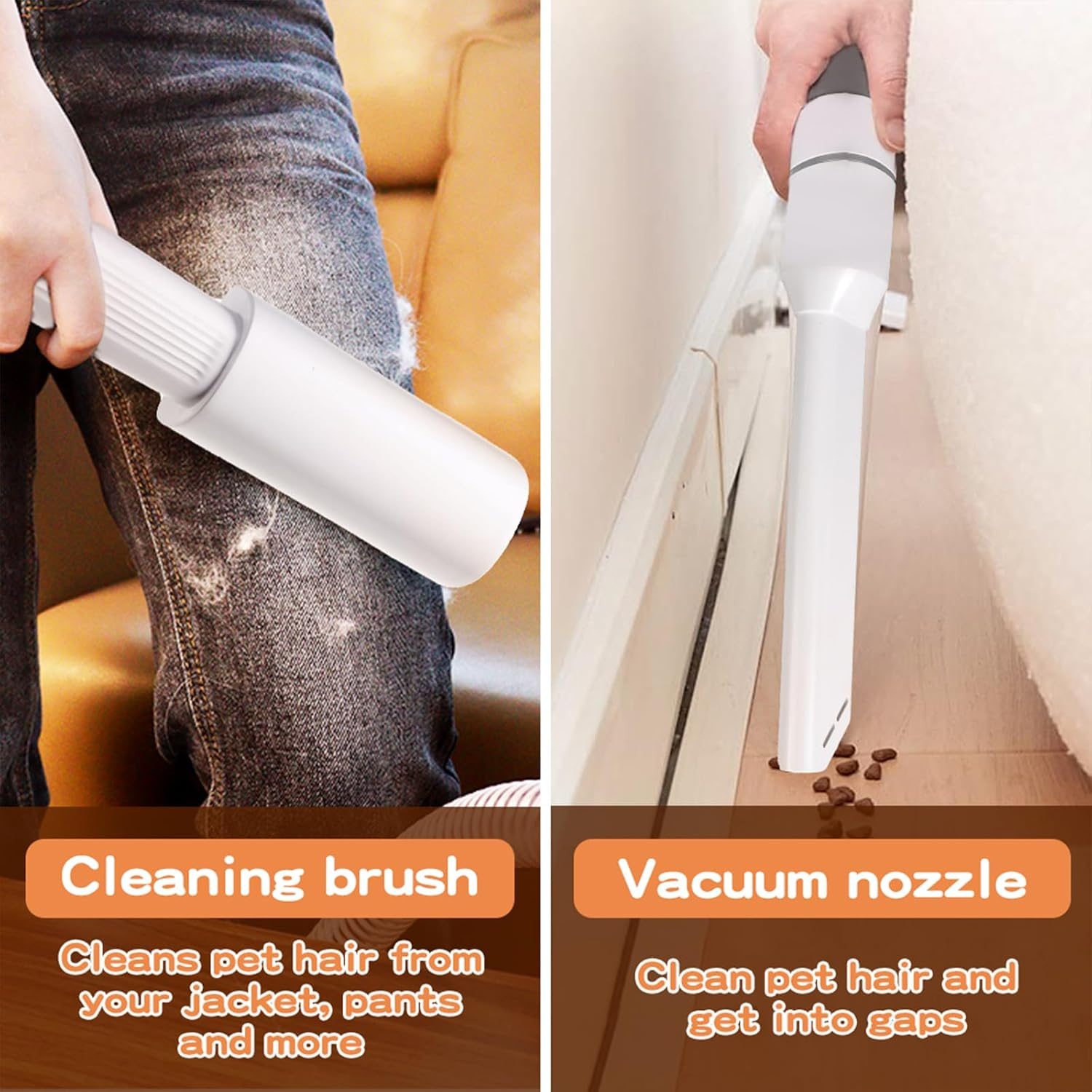 Pawz Pet Grooming Kit 3 Vacuum Levels, 7 in 1 Electric Cordless Dog Cat Grooming Set with Paw Hair Trimmer,Cleaning Brush for Shedding,Wireless Dryer Remover Clipper,1.5L Cup, Low Nosie Pet Supplies image number 1