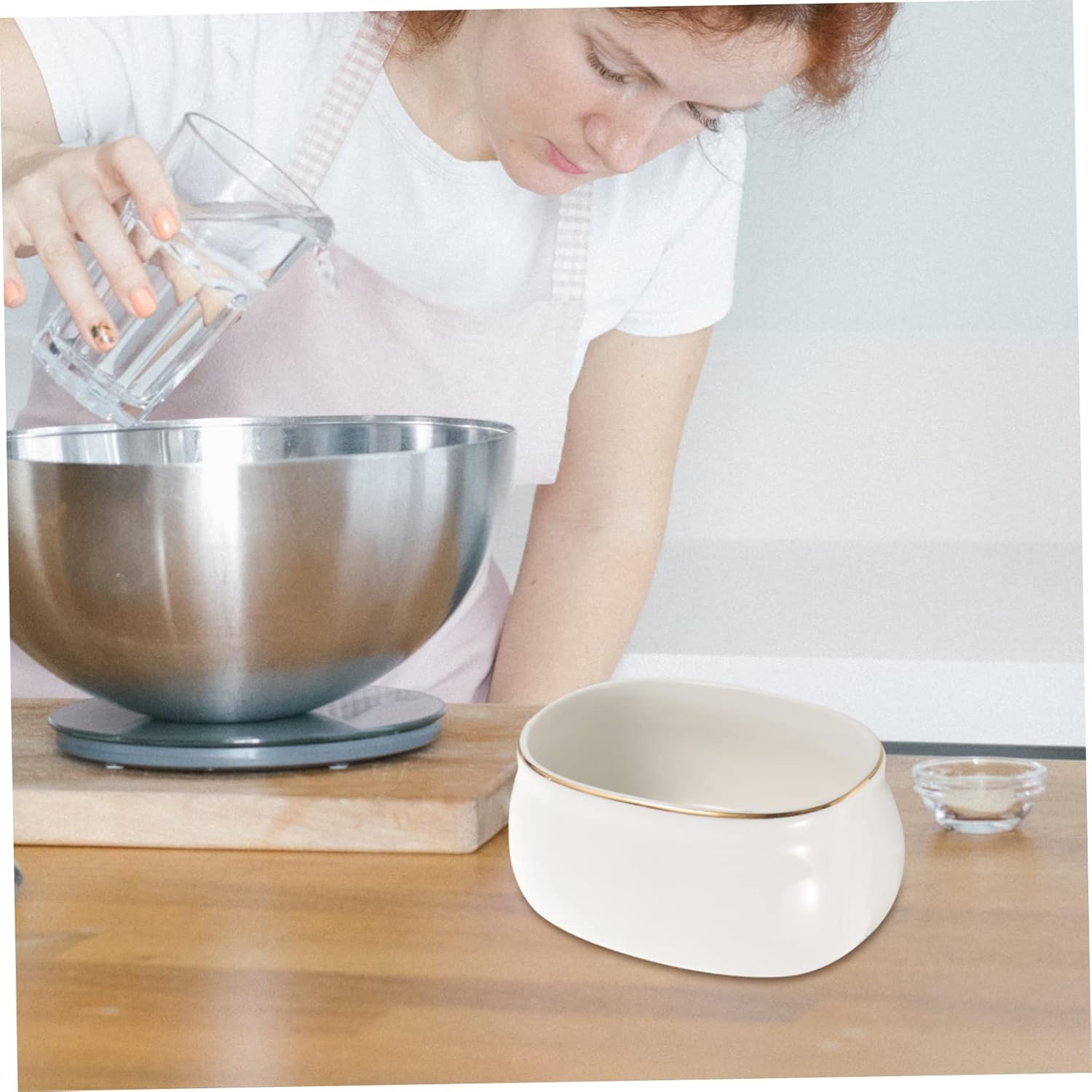 OATIPHO Ceramic Sugar Bowl Ceramic Storage Jar for Home for Sugar Storage for Kitchen Use image number 6