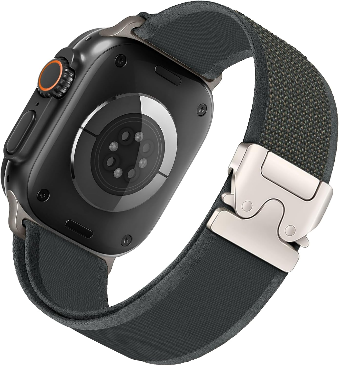 Trail Loop Nylon Band for Apple Watch Ultra 2/3/Ultra Band 49Mm 46Mm 45Mm 44Mm 42Mm 40Mm 41Mm 38Mm, Rugged Sport Fabric Strap for Apple Watch Series 11 10 9 8 7 6 5 4 3 SE SE2/3 Iwatch Bands Men Women image number 5