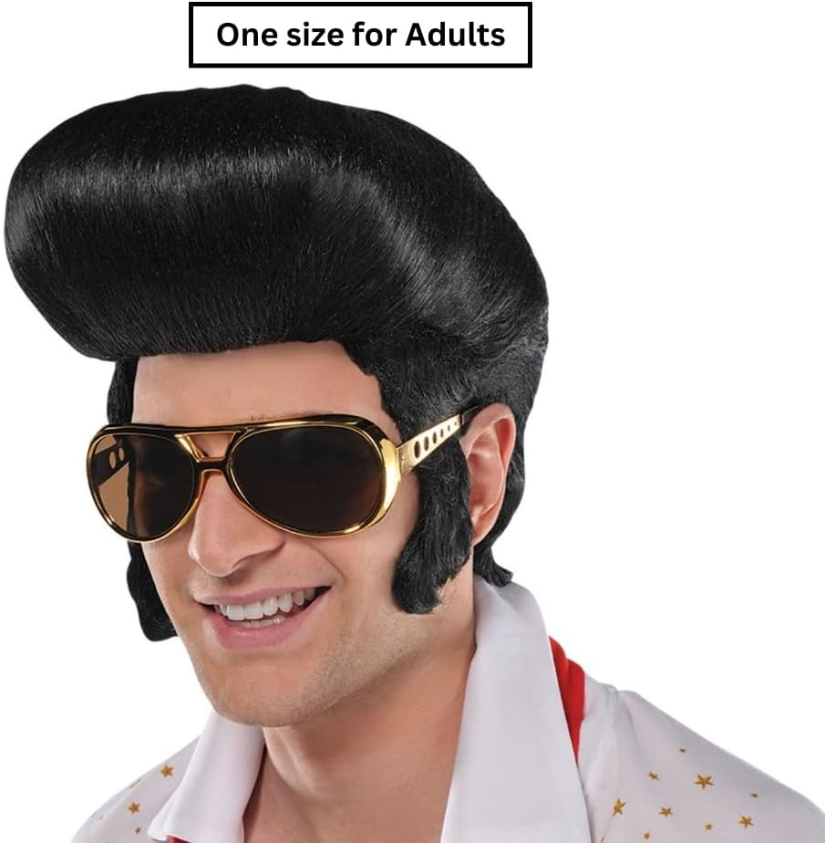 The King Wig, Black - Blonde image number 1