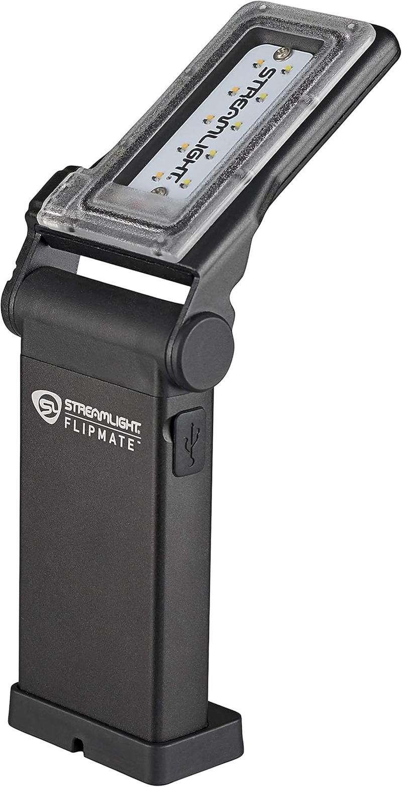 Streamlight 61500 Flipmate 500-Lumen USB Rechargeable Multi-Function Compact Work Light, Black image number 5