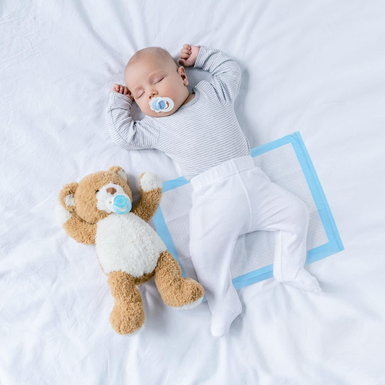 Baby Potty Training Pads, 45 X 60 Cm, Disposable Changing Mats, Pack of 50 image number 5