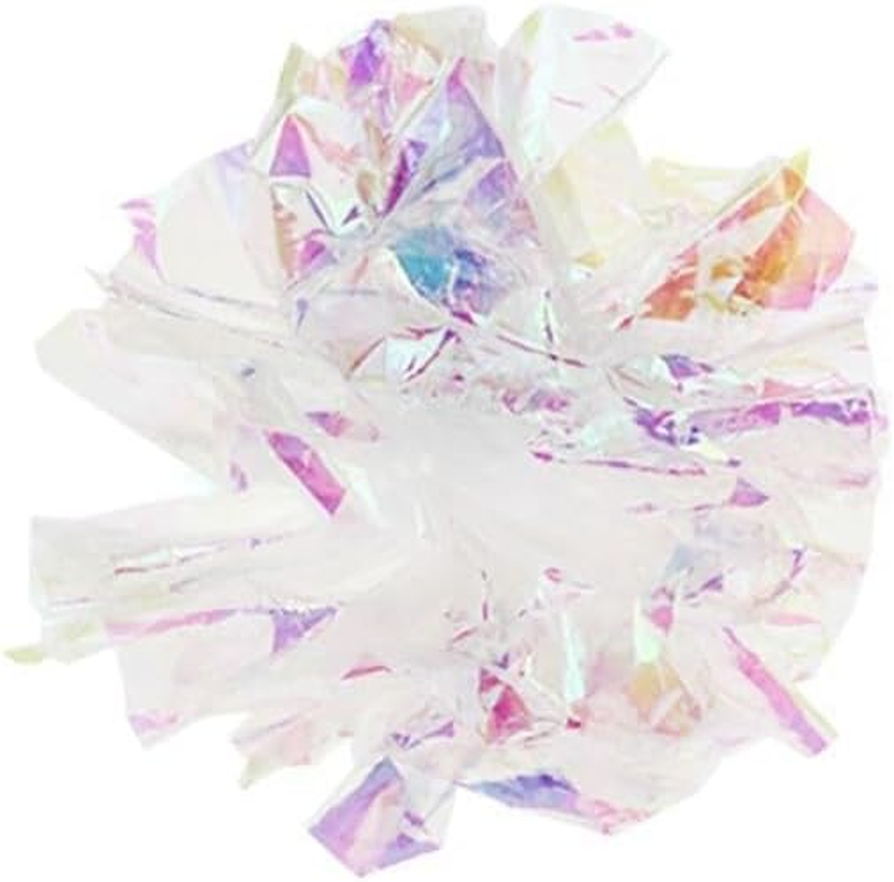 10 PCS Cat Toys Set - Crinkle Ball, Spring Toys, Bouncy Balls for Indoor Interactive Cats - Soft Kitten Toys, Plastic Spring Coils to Swat, Bite, Hunt image number 4