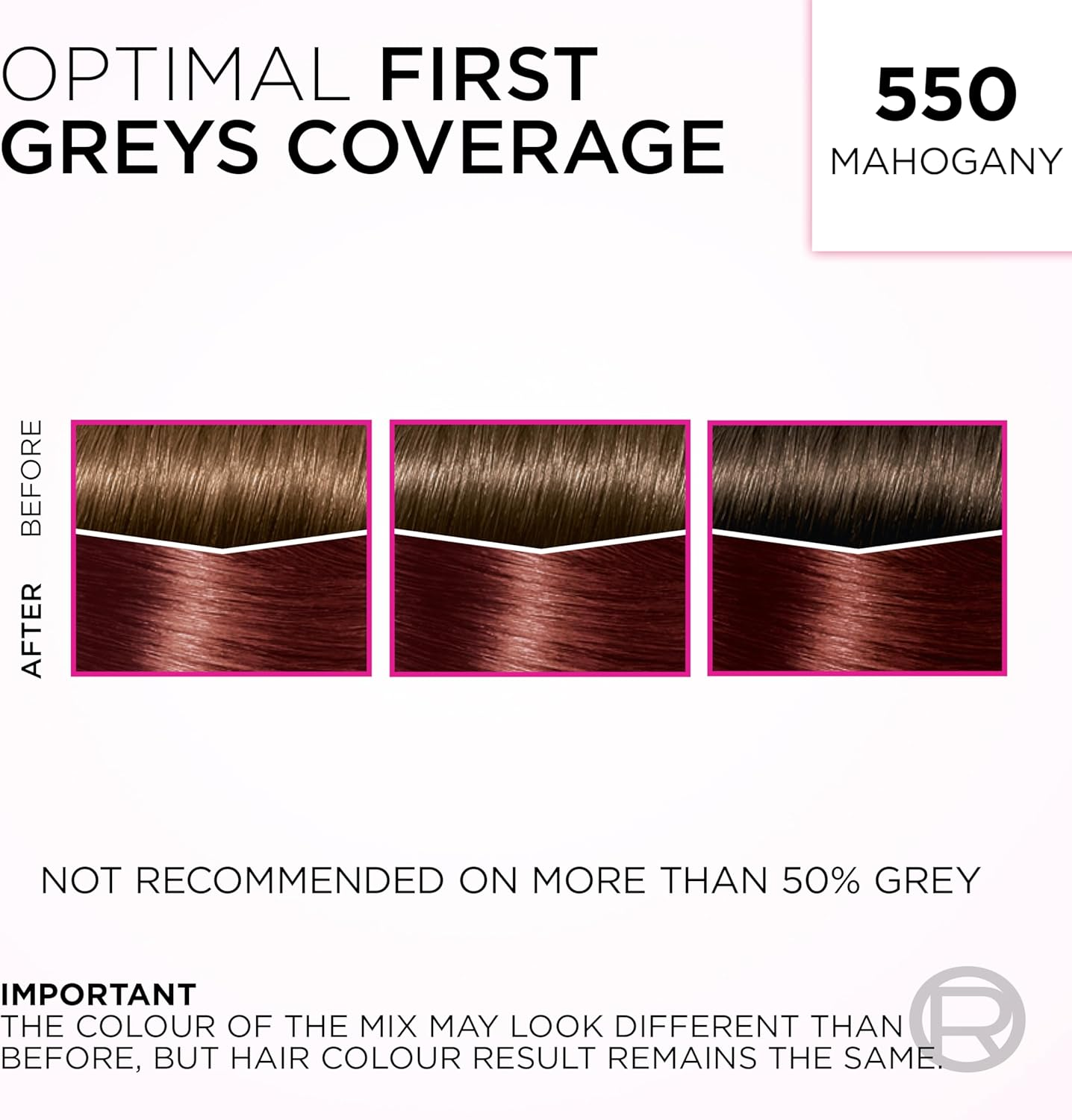 L'Oreal Paris Casting Cr&egrave;me Gloss Semi-Permanent Hair Colour - 550 Mahogany (Ammonia Free) (Pack of 2) image number 6