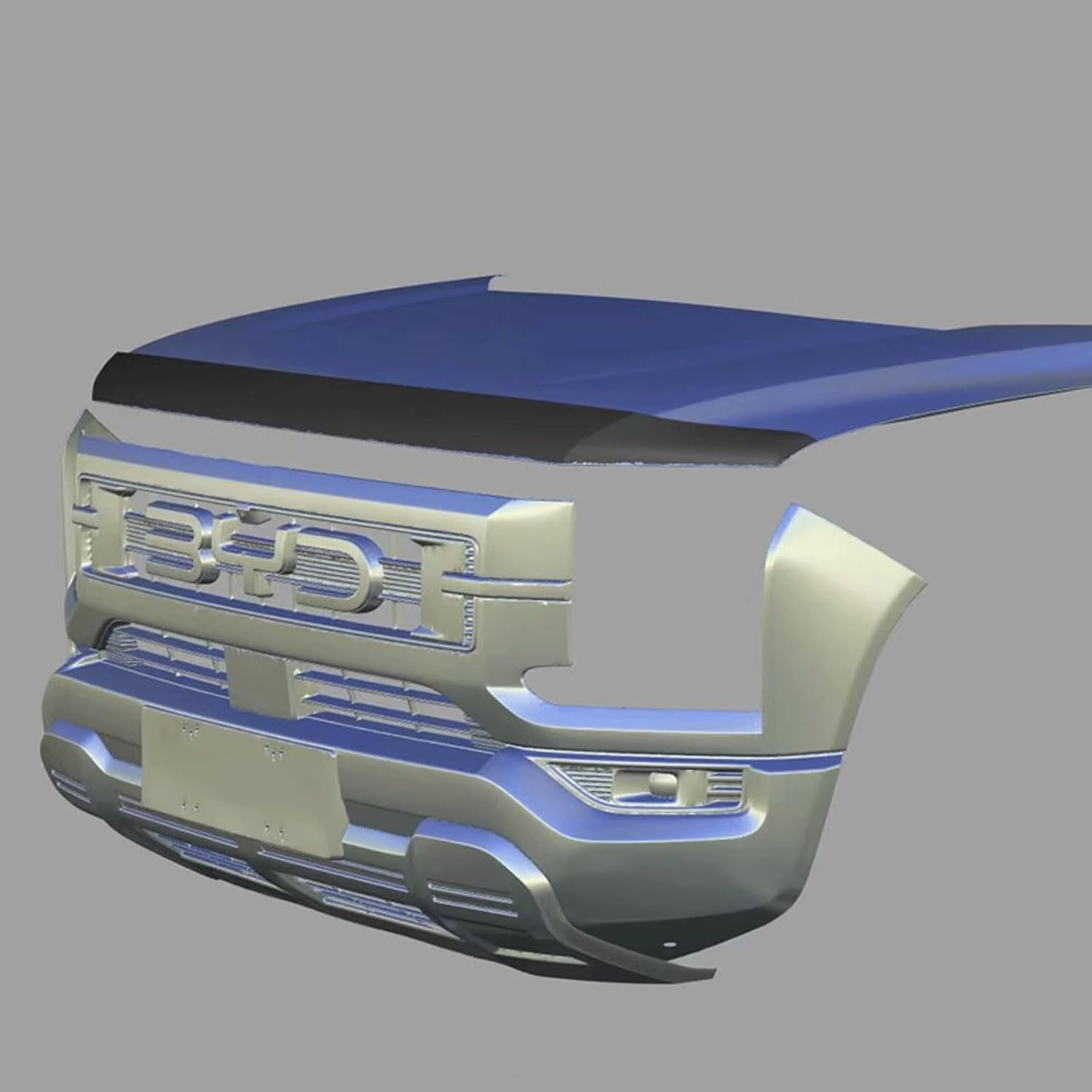 BYD Shark Hood Stone Guard - Heavy-Duty Protection, Custom Fit, Lightweight & Aerodynamic image number 5