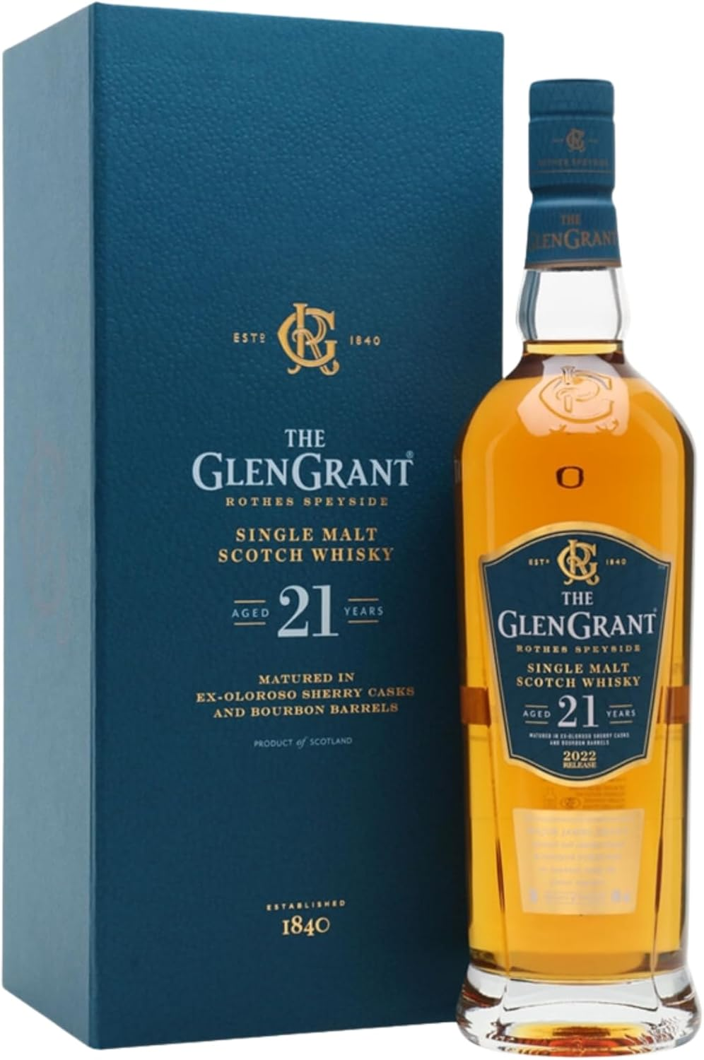 Glen Grant Single Malt Scotch Whisky 21Y0 700Ml